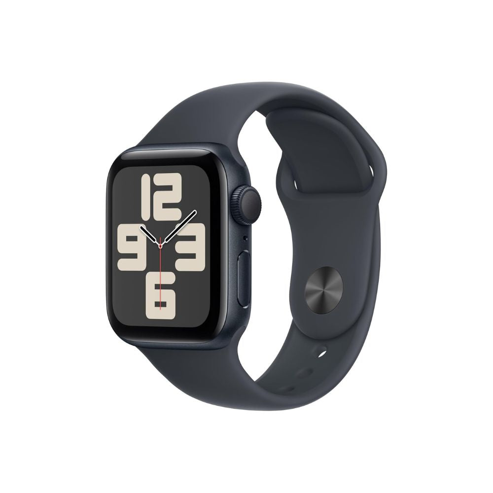 Apple Watch SE, 2nd Gen - 40mm, Midnight Aluminum Case, GPS, A2722 - Pristine Refurbished Apple