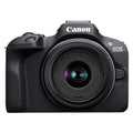 Canon EOS R100 Twin Lens Kit - RF-S 18-45mm & 55-210mm Mirrorless Camera