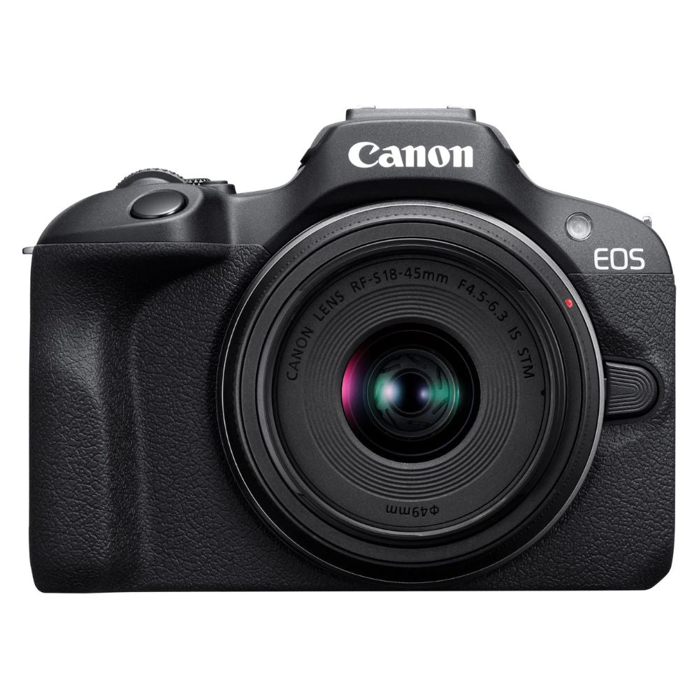 Canon EOS R100 Twin Lens Kit - RF-S 18-45mm & 55-210mm Mirrorless Camera