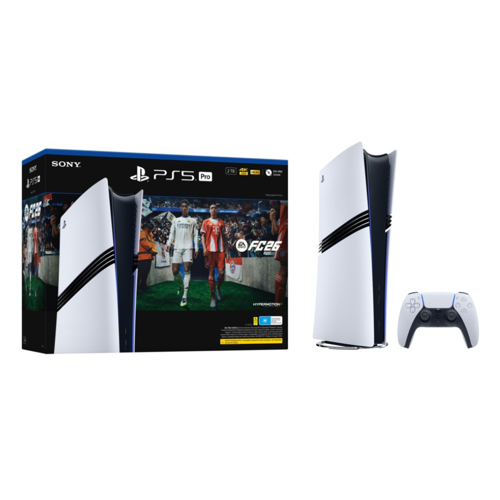 Sony PS5 Pro (Disc-Free) – 2TB – White – Pristine - Refurbished SONY