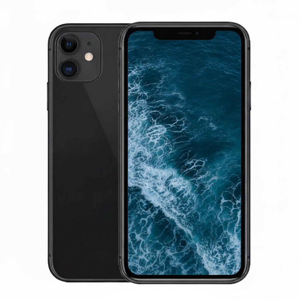 Apple iPhone 11 Smartphone - 64GB, 128GB, 256GB - Purple, Yellow, Green, Black, White,(PRODUCT)RED - Acceptable - Refurbished Apple