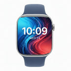 Apple Watch Series 10 42mm - GPS + Cellular - Silver Blue - Pristine - Refurbished Apple