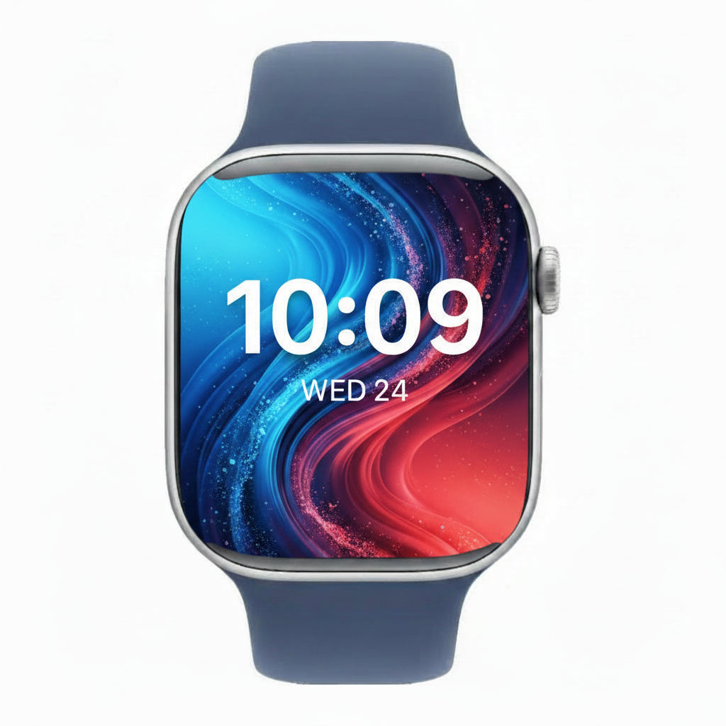 Apple Watch Series 10 42mm - GPS + Cellular - Silver Blue - Pristine - Refurbished Apple
