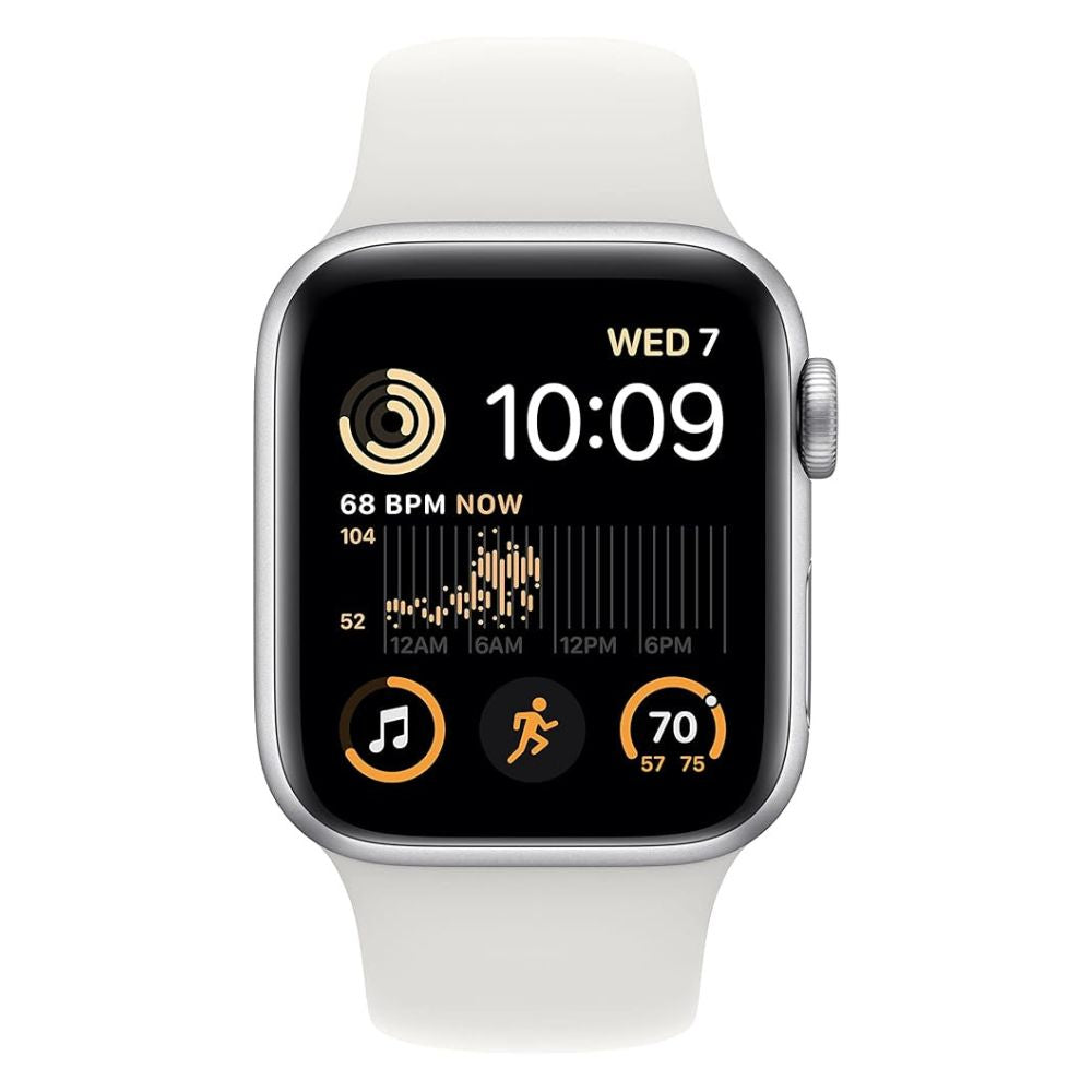 Apple Watch SE 2nd Gen 44mm Starlight Aluminum Case & Sport Band (GPS + Cellular) APPLE