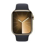 Apple Watch Series 9 41mm, 45mm GPS + Cellular Aluminium Case - Starlight, Silver, Midnight, Red, Pink, Graphite, Gold with Generic Band Smartwatch apple