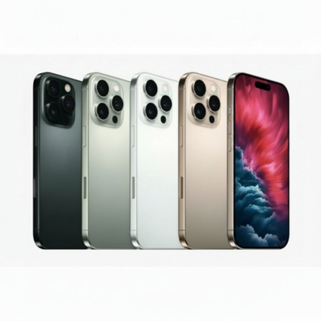 Apple iPhone 16 Pro Max - - 256GB, 512GB, 1TB- Black, White, Natural & Desert Titanium