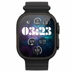 Apple Watch Ultra 2 49mm GPS + Cellular Titanium Smartwatch - Natural Titanium Black Titanium - Pristine - Refurbished (Copy) Apple
