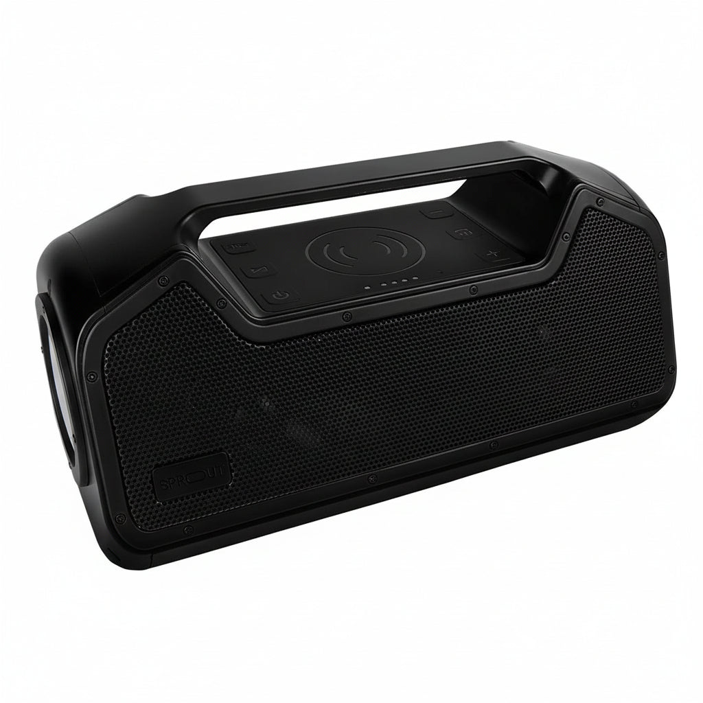 Sprout Nomad Alpha Bluetooth Speaker - Black – Portable Wireless Audio with Rugged Design (Copy) Sprout