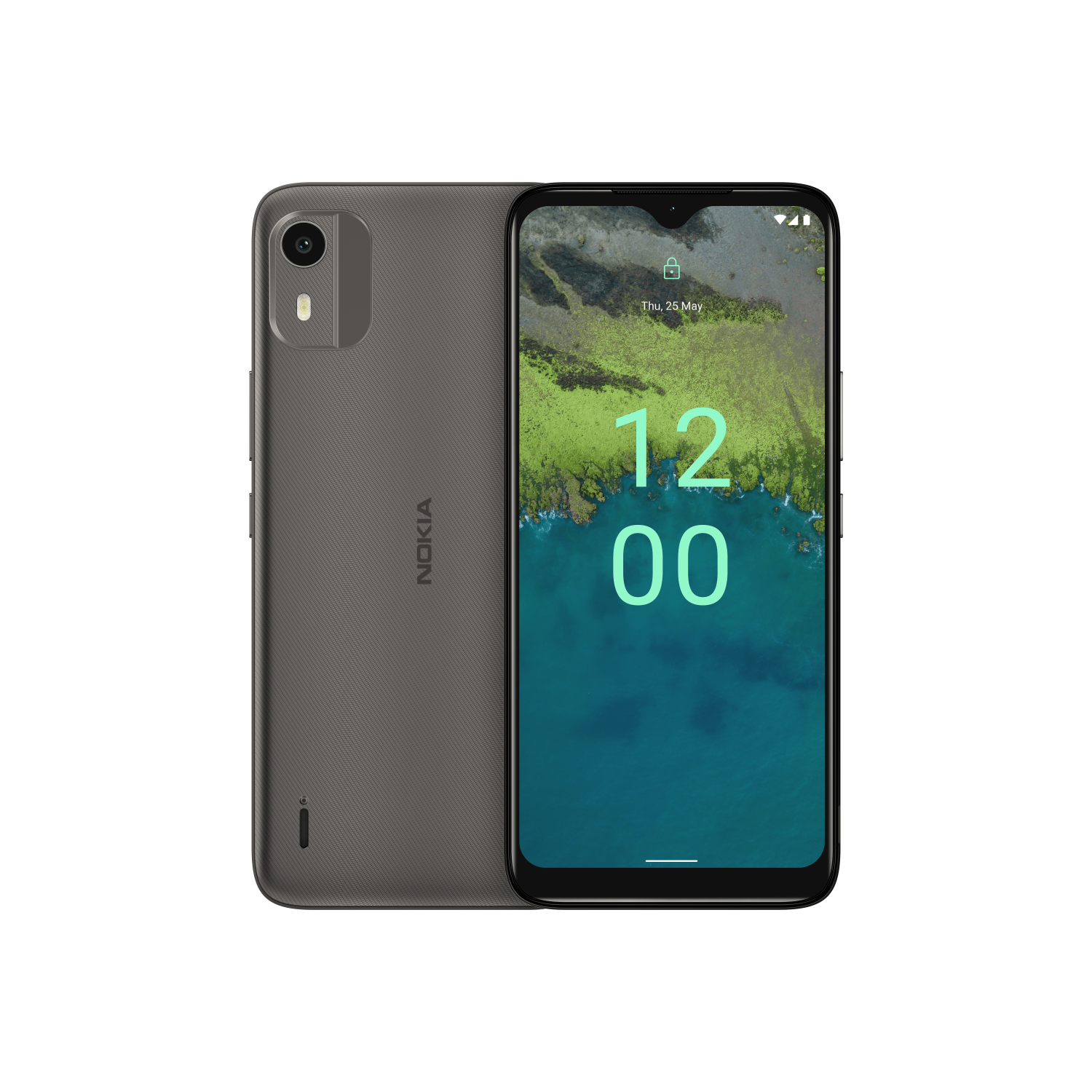 Nokia C12 64GB Charcoal (AU Version)  - Acceptable - Refurbished Nokia