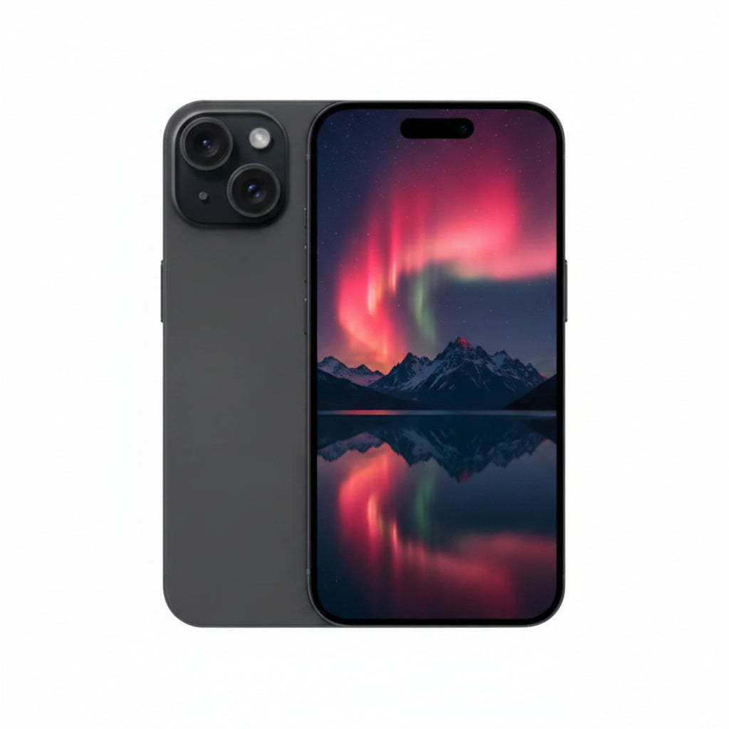 Apple iPhone 15 - 128GB / 256GB / 512GB - Pink, Yellow, Blue, Green & Black - Good - Refurbished