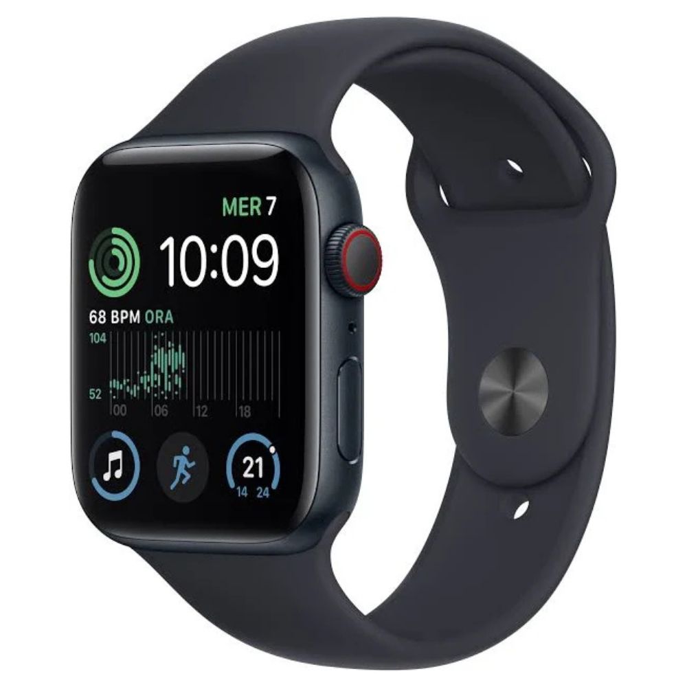 Apple Watch SE 1st Gen 2020 GPS + Cellular, 40mm or 44mm aluminum case in Silver, Space Grey or Gold - Pristine - Refurbished