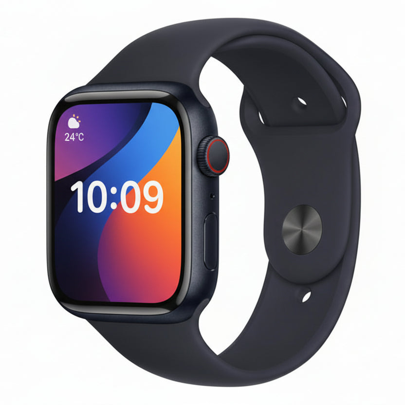 Apple Watch S8 45mm - GPS + Cellular - Graphite  - Pristine - Refurbished APPLE