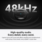 Insta360 Mic Air Wireless Microphone – 1TX + 1RX Crystal-Clear Audio for Vlogging & Streaming