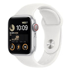 Apple Watch SE 2nd Gen 44mm Starlight Aluminum Case & Sport Band (GPS + Cellular) APPLE