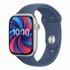Apple Watch Series 10 42mm - GPS + Cellular - Silver Blue - Pristine - Refurbished Apple