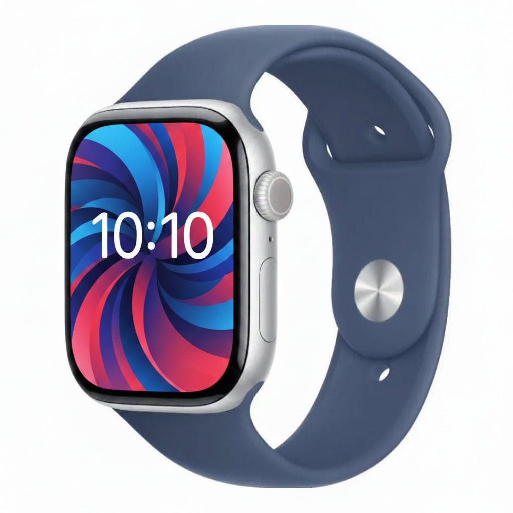Apple Watch Series 10 42mm - GPS + Cellular - Silver Blue - Pristine - Refurbished Apple