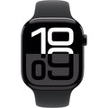 Apple Watch Series 10 46mm Jet Black Aluminium Case GPS + Cellular Sport Band - AU Version Apple
