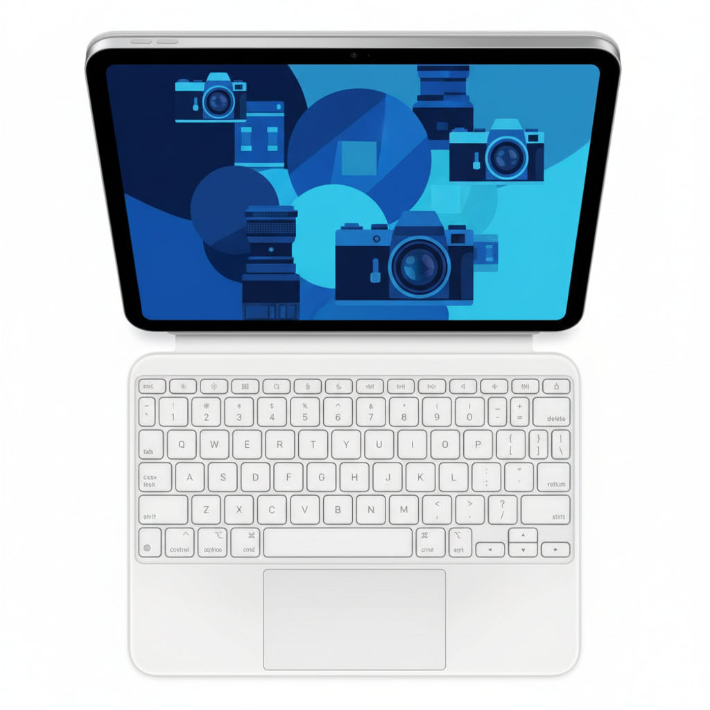 Apple Magic Keyboard Folio for iPad 10th Generation (A16) – White Apple