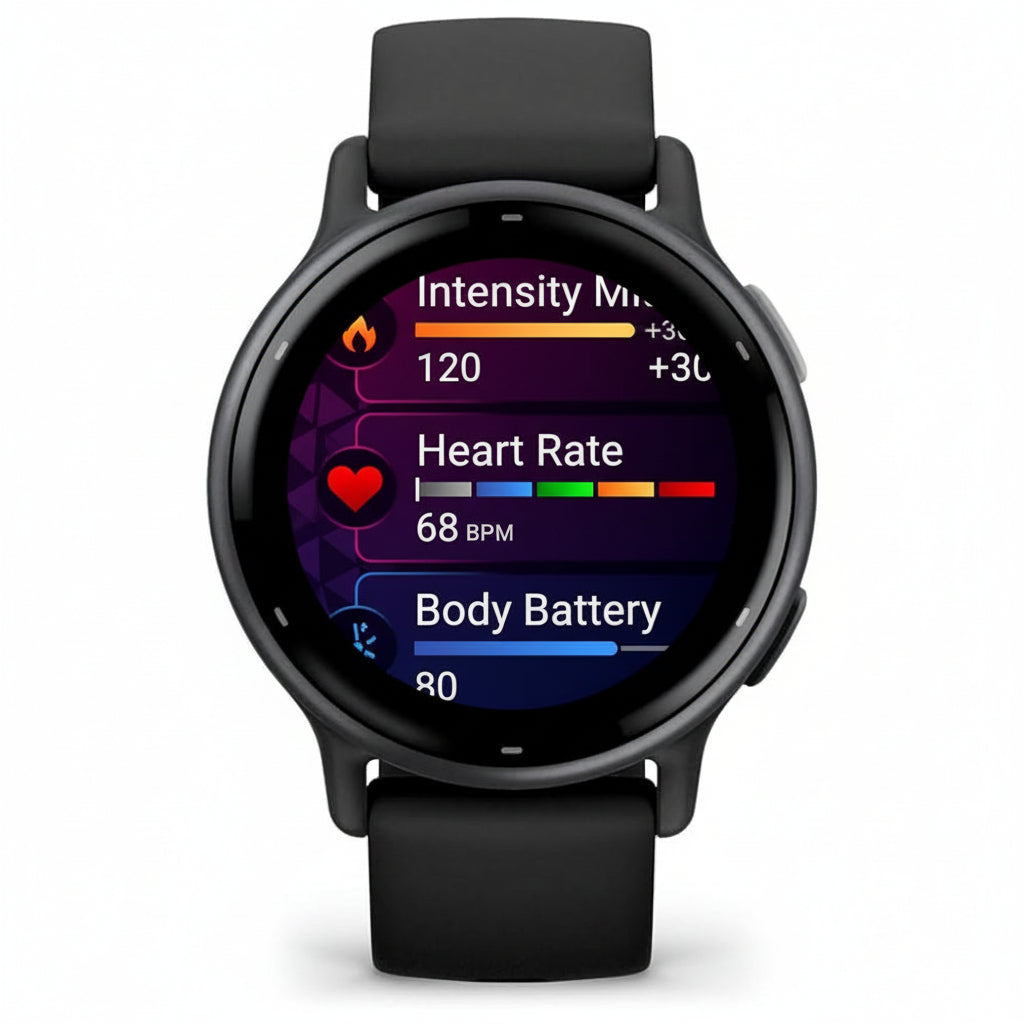 Garmin vívoactive 5, Health and Fitness GPS Smartwatch, AMOLED Display, Up to 11 Days of Battery, Black (Copy) Garmin