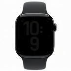 Apple Watch Series 10 46mm Jet Black Aluminium Case GPS + Cellular Sport Band - AU Version