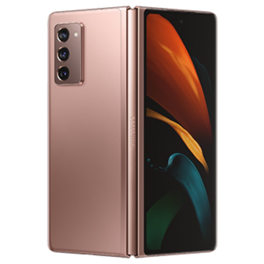 Samsung Galaxy Z Fold 2 – Foldable Smartphone - 256GB/512GB, Mystic Black, Mystic Bronze - Acceptable - Refurbished Samsung