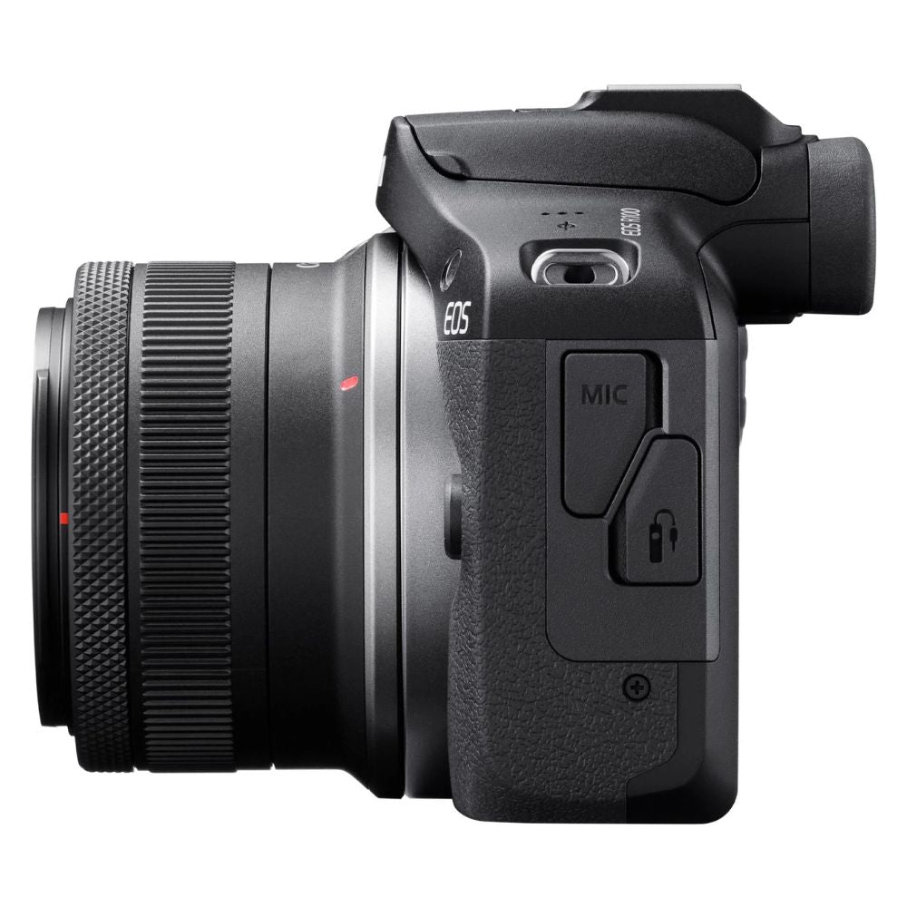 Canon EOS R100 Twin Lens Kit - RF-S 18-45mm & 55-210mm Mirrorless Camera