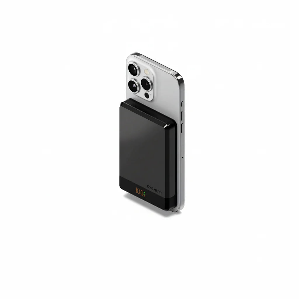 Cynett Magslim 10k Power Bank - Black - Good - Refurbished