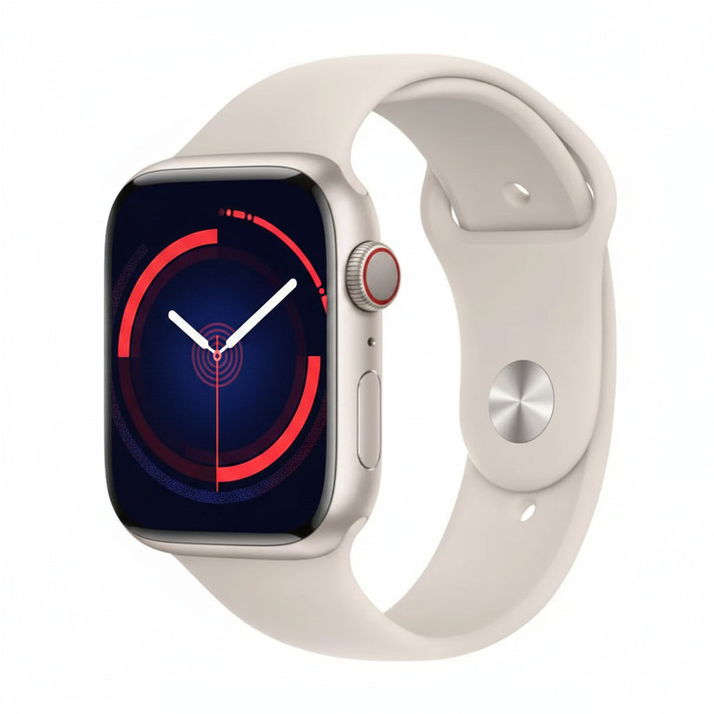 Apple Watch Series 9 41MM GPS + Cellular - Aluminum Case Starlight Sport band Apple