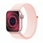 Apple Watch Series 9 41MM GPS + Cellular - Aluminum Case Pink - Sport Loop Pink With 100% Battery - Pristine - Refurbished
