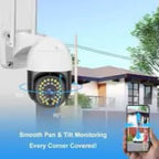 Outdoor WiFi Security Camera – V380 Pro App, Speed Dome 2MP|3MP|5M, Night Vision, Motion Tracking, Two-Way Audio Tristar Online