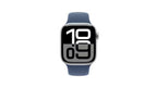 Apple Watch Series 10 GPS + Cellular 42mm Silver Aluminium Case with Denim Sport Band - AU Version Apple