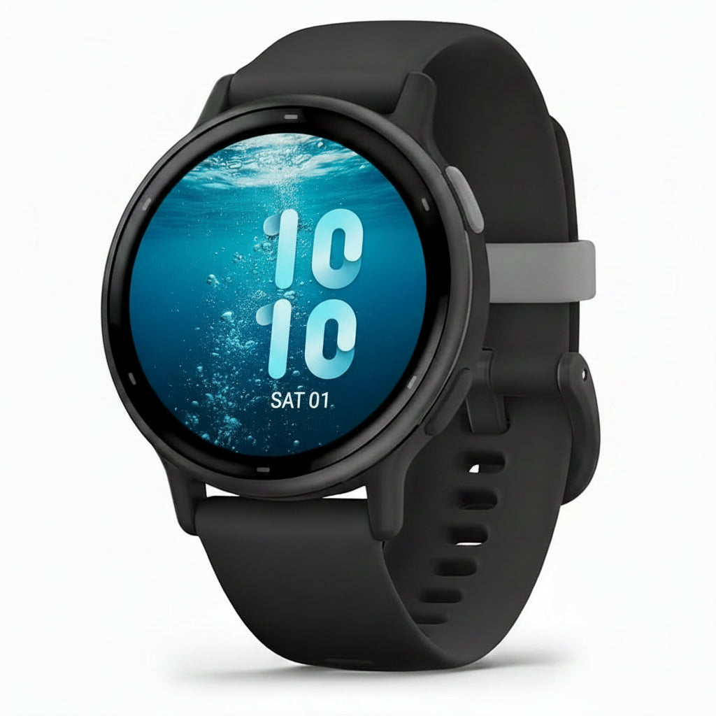 Garmin vívoactive 5 GPS Smartwatch / Black, Ivory, Navy, Orchid | AMOLED Display - Health & Fitness Tracking - Pristine - Refurbished Garmin