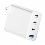 Sprout 100W Gan Wall Charger - Fast USB-C Multi-Device Charging Adapter - White