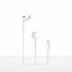 Apple EarPods with Lightning Connector - White - Wired In-Ear Headphones