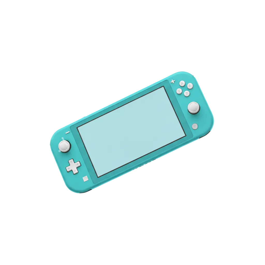 Nintendo Switch Lite Console - 32GB - Turquoise - Excellent - Refurbished Nintendo