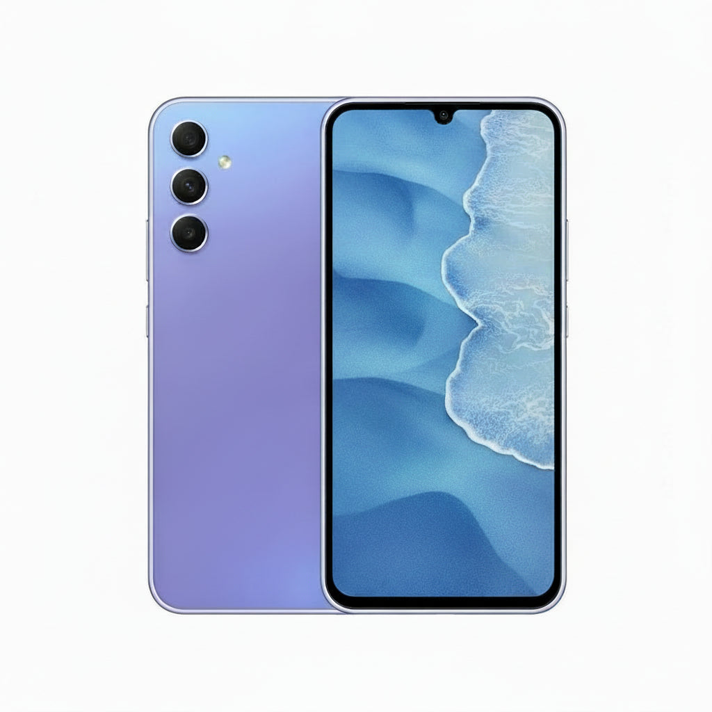 Samsung Galaxy A34 5G, 6GB/8GB RAM, 128GB/256GB storage - Awesome Lime / Awesome Graphite / Awesome Violet / Awesome Silver - Acceptable - Refurbished Samsung