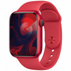 Apple Watch S9 45mm Red Aluminium | Red Sport Band M/L | GPS + Cellular With 100% Battery - Pristine - Refurbished Apple