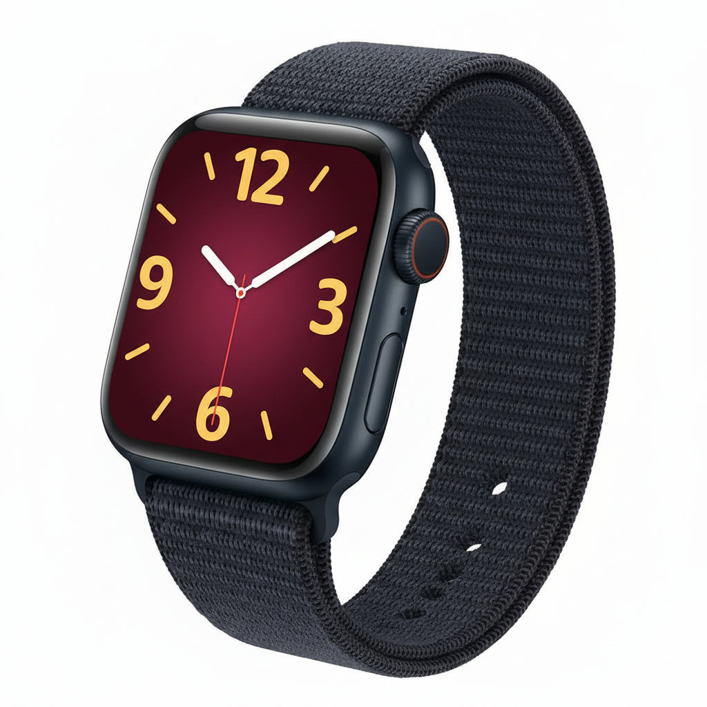 Apple Watch SE 2 40mm Midnight Aluminium Case GPS + Cellular with Ink Sport Loop Band  With 100% Battery - Pristine - Refurbished APPLE