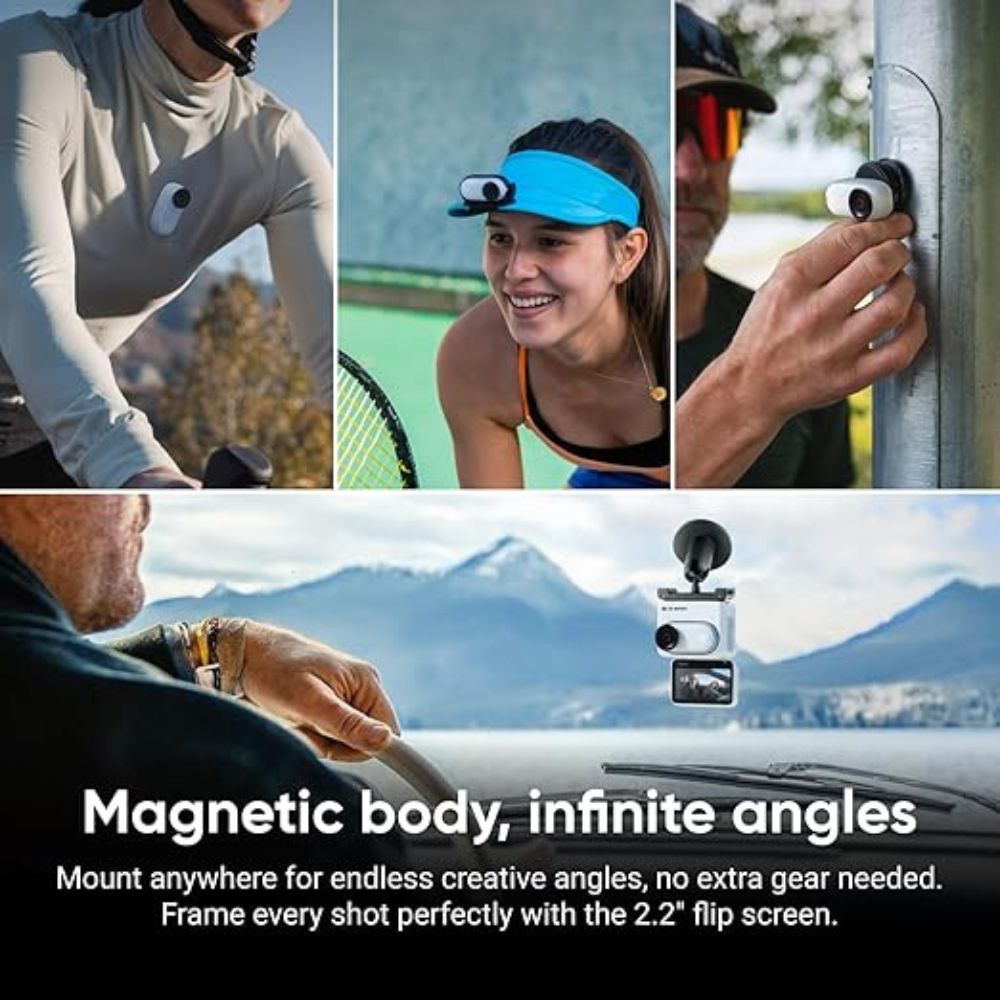 Insta360 GO 3S Action Camera - 64GB, Arctic White Insta360