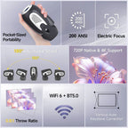 Magcubic HY300X 4K HD Electronic Focus Projector Magcubic