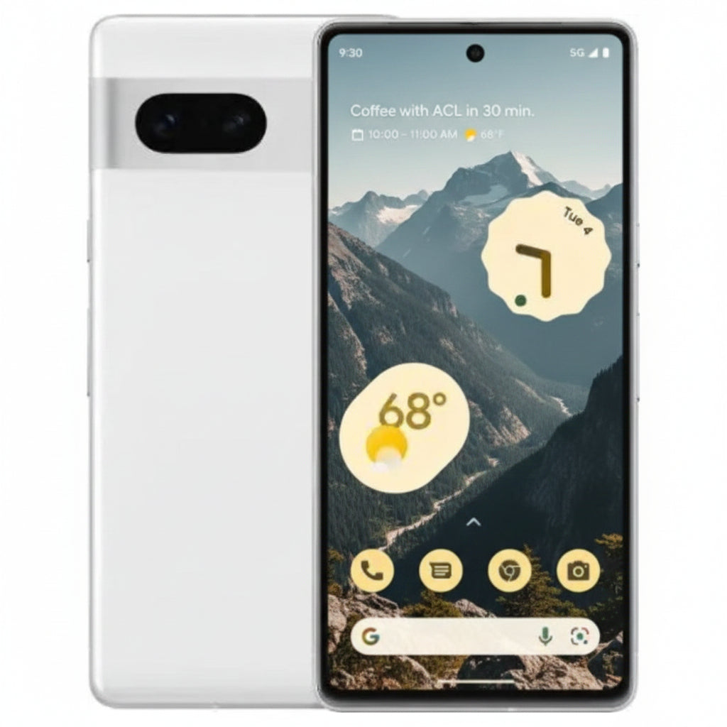 Google Pixel 7 5G – All Colours: Obsidian, Snow, Lemongrass (128GB/256GB) - Acceptable - Refurbished (Copy) Google