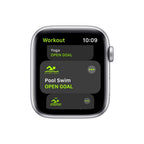 Apple Watch SE 40mm - Silver Aluminum Case with Sports Band - Pristine Refurbished Apple