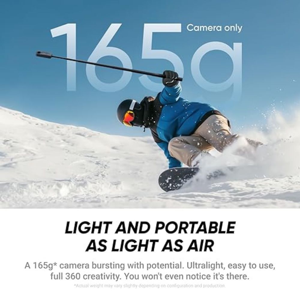 Insta360 X4 Air 8K 360 Action Camera - Starter Bundle - Black Tristar Online