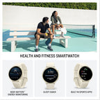 Garmin vívo active 6 GPS Smartwatch, Lunar Gold with Bone Band