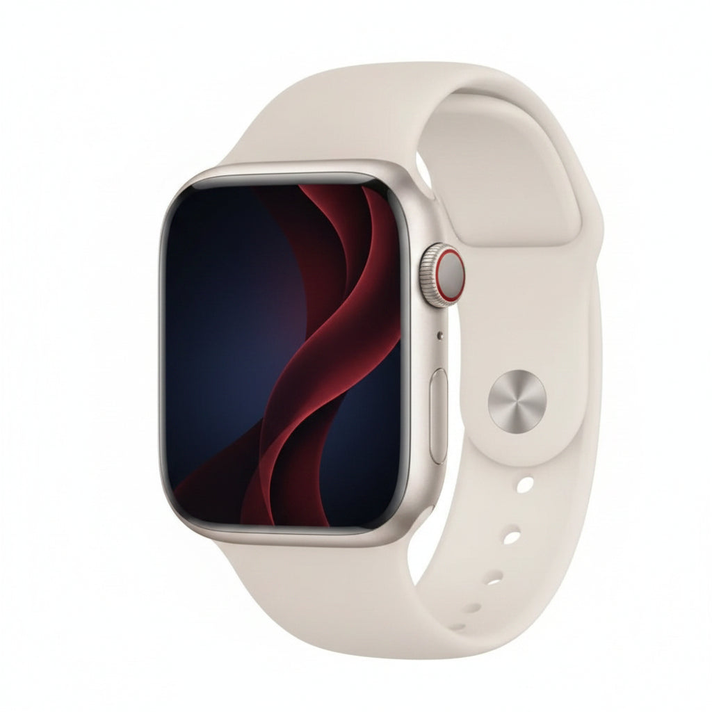 Apple Watch Series 9 41MM GPS + Cellular - Aluminum Case Starlight Sport band Apple