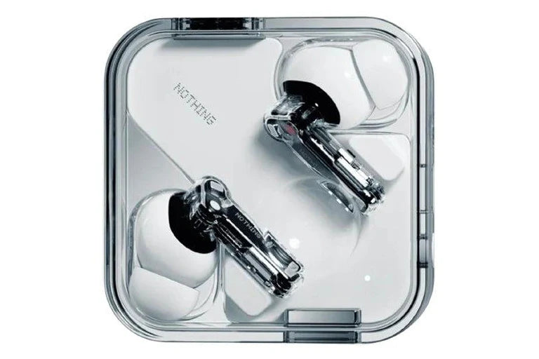 NOTHING (R) Ear 2024 Wireless Earbuds – Black & White Edition – True Wireless Bluetooth Earphones with Charging Case