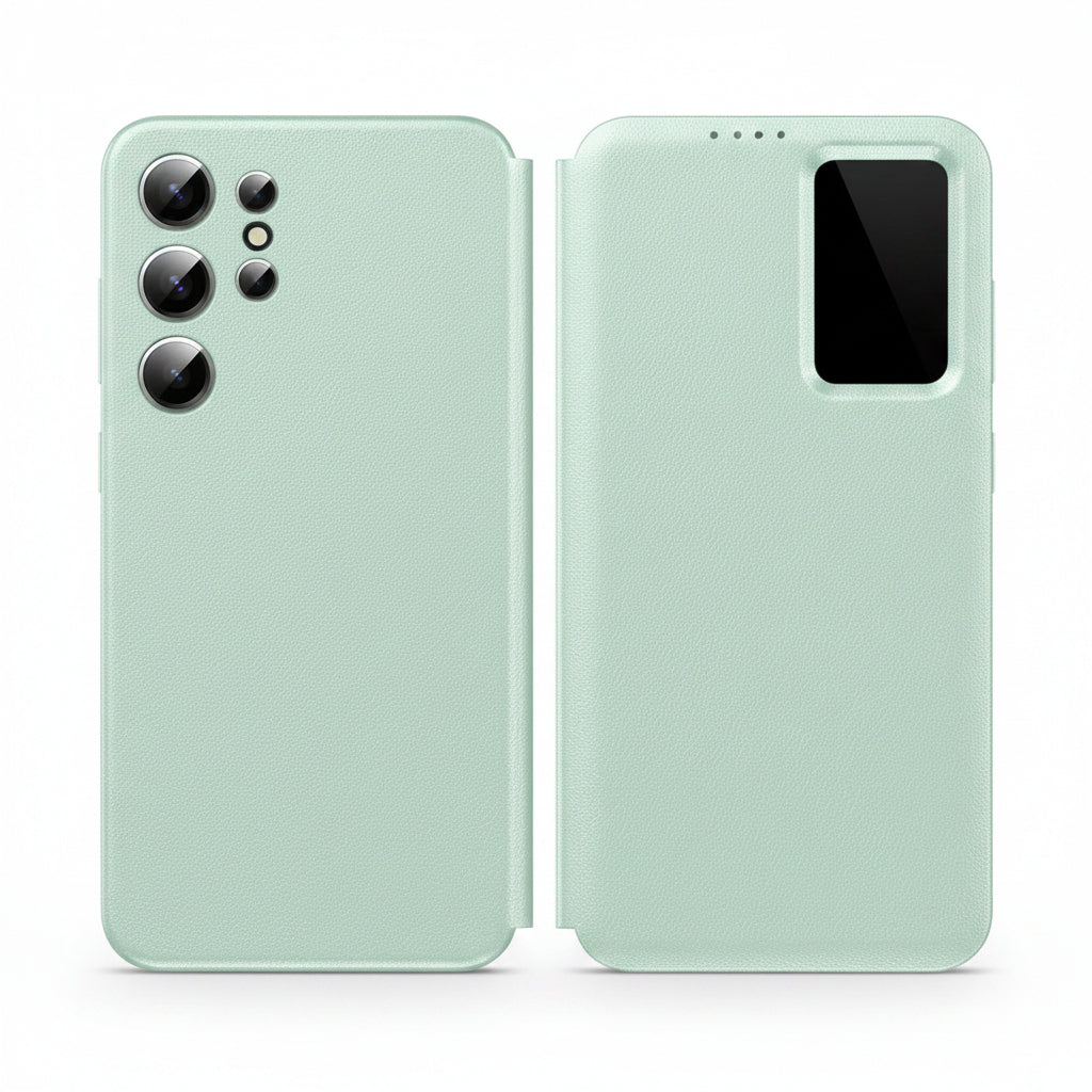 Samsung Galaxy S23 Smart View Wallet Cover Black, Cream, Green, Lavender