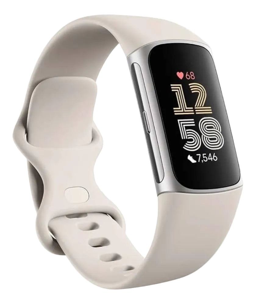 Fitbit Charge 6 Silver 1GB Telstra - Excellent Fitbit