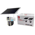 8MP 4K Wireless Solar Camera - 4G SIM & WiFi Outdoor Dual Lens IP Security Camera - PIR Motion Detection - V380 Pro