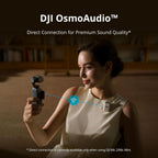 DJI Osmo Pocket 3 Creator Combo - 4K Vlogging Camera - 3-Axis Stabilization, Mic Included DJI